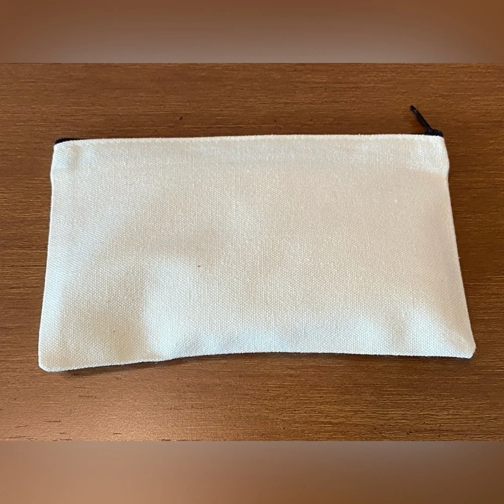 Handcrafted Feminist Zipper Pouch- Cosmetic Bag- Period Pouch- Pencil Case